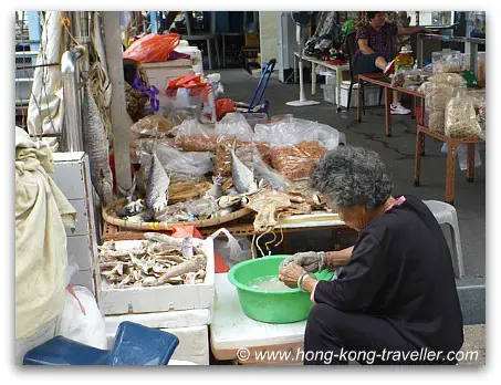 Aberdeen Dry Fish Stalls
