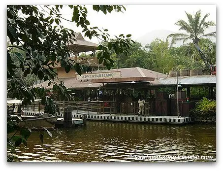 Adventureland at Hong Kong Disneyland Adventureland at Hong Kong Disneyland
