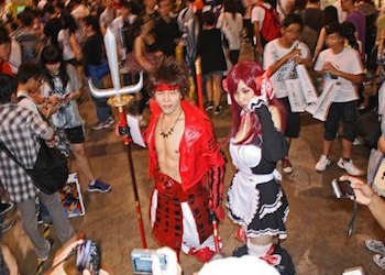 Ani Com Hong Kong Cosplay couple Ani-Com HK Cosplay couple