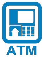 ATM machine sign ATM machine sign
