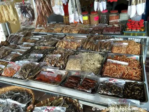 Dried Seafood shop in Cheung Chau Dried Seafood Shop in Cheung Chau