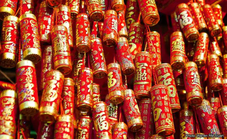 Hong Kong Chinese New Year Firecrackers Hong Kong Chinese New Year Firecrackers