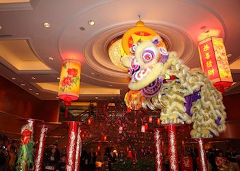 Chinese New Year Lion Dances at Holiday Inn Chinese New Year Lion Dances at Holiday Inn