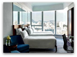 Triple Twin Room at The Cordis At Langham Place Triple Twin Room at The Cordis At Langham Place
