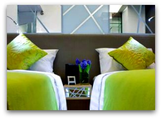 Stylish decor twin room at Dorsett Mongkok Stylish decor twin room at Dorsett Mongkok