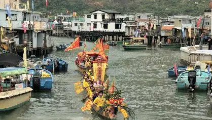 Tai O Water Parade Dragon Boat Festival Hong Kong Water Parade Dragon Boat Festival