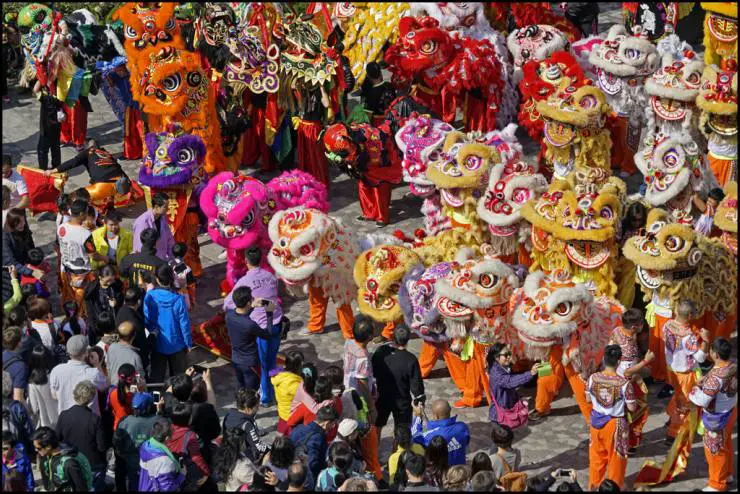 Hong Kong Dragon and Lion Dance Festival Hong Kong Dragon and Lion dance Festival