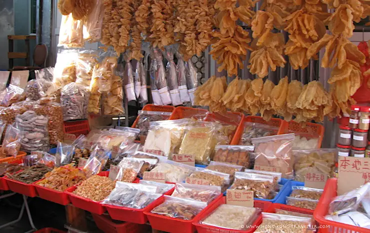 Hong Kong Dried Seafood Market Hong Kong Dried Seafood Market