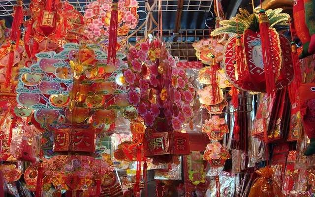 February in Hong Kong February in Hong Kong, Chinese New Year Decorations