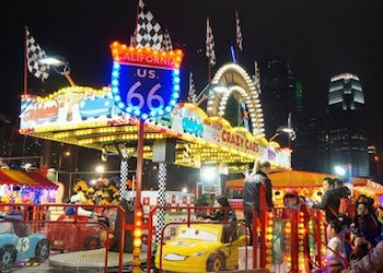 Great European Carnival Rides at Night Great European Carnival Rides at Night