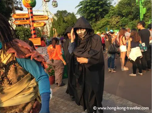 Roaming Monsters during Halloween at Ocean Park Roaming Monsters during Halloween at Ocean Park