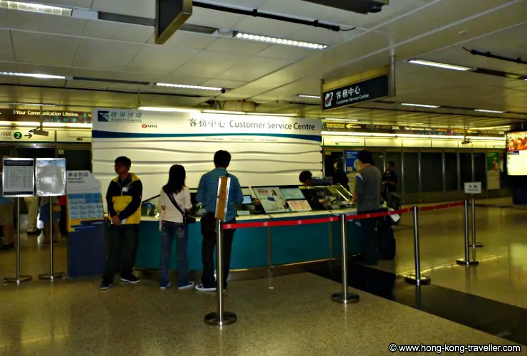 Hong Kong Airport Express Service Counter Hong Kong Airport Express Service Counter