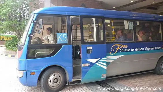 Hong Kong Airport Express Free Shuttle to Hotels Hong Kong Airport Express Free Shuttle to Hotels