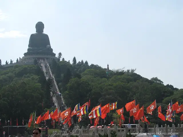 Staircase to Hong Kong Big Buddha Staircase to Hong Kong Big Buddha