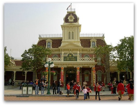 City Hall at Hong Kong Disneyland City Hall at Hong Kong Disneyland