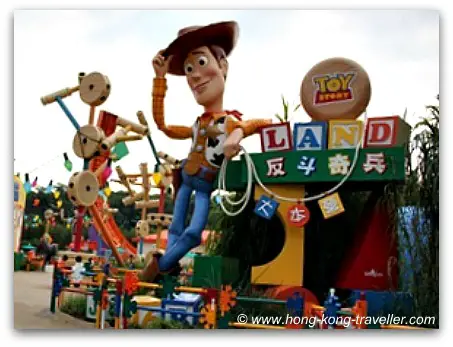 Hong Kong Disneyland Toy Story Land Hong Kong Disneyland-Toy Story Land