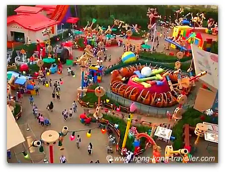 Hong Kong Disneyland Toy Story Land Hong Kong Disneyland-Toy Story Land