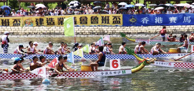Hong Kong July 1st Dragon Boats Hong Kong July 1st Dragon Boats