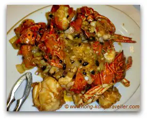 Sauteed Lobster with Black Bean Sauce Sauteed Lobster with Black Bean Sauce
