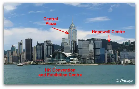 Hong Kong Skyline Wanchai Hong Kong Skyline Wanchai
