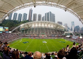 Hong Kong Rugby Sevens at Hong Kong Stadium Hong Kong Rugby Sevens at Hong Kong Stadium
