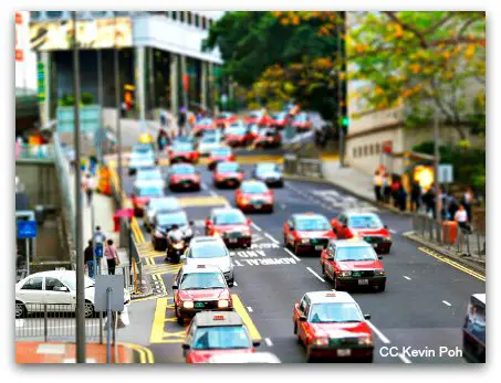Hong Kong Taxis are plentiful day and night Hong Kong Taxis are plentiful day and night