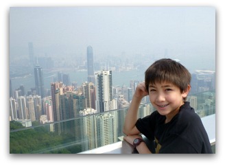 View of Victoria Harbour from the Peak View of Victoria Harbour from the Peak