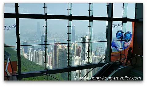 Inside Victoria Peak Tower Inside Victoria Peak Tower