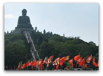 Tian Tan Big Buddha at the Ngong Ping Plateau Tian Tan Big Buddha at the Ngong Ping Plateau