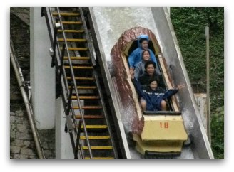 Water Ride at Ocean Park Water ride at Ocean Park