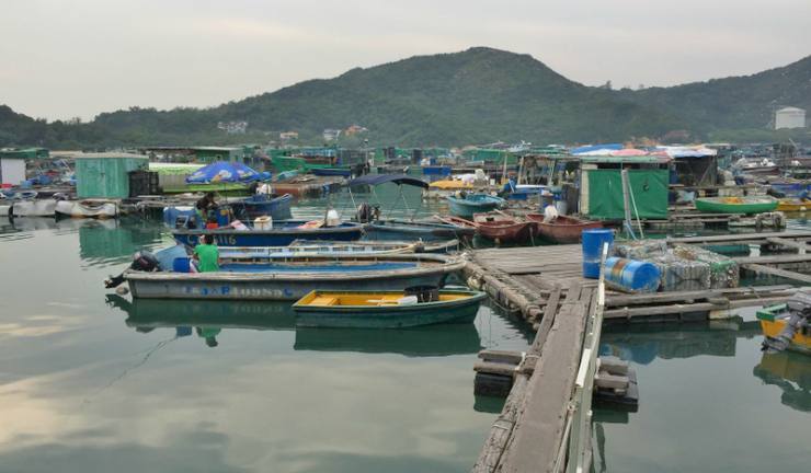 Lamma Island at the Sok Kwu Wan Fishing Village Lamma Island at the Sok Kwu Wan Fishing Village