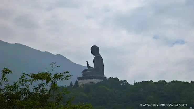The Big Buddha in Lantau Island The Big Buddha in Lantau Island