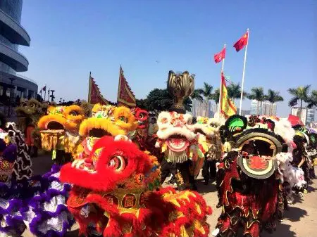 Lion Dance Extravaganza Performances at Bauhinia Square Lion Dance Extravaganza Performances at Bauhinia Square