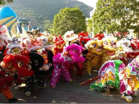 Lion Dance Extravaganza Performances at Ocean Park Lion Dance Extravaganza Performances at Ocean Park
