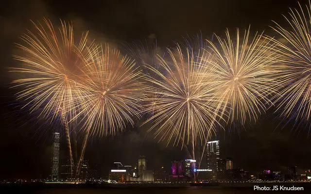 National Day Fireworks on October 1st National Day Fireworks on October 1st