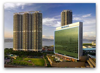 View of the Novotel Citygate Airport Hotel in Hong Kong View of the Novotel Citygate Airport Hotel in Hong Kong