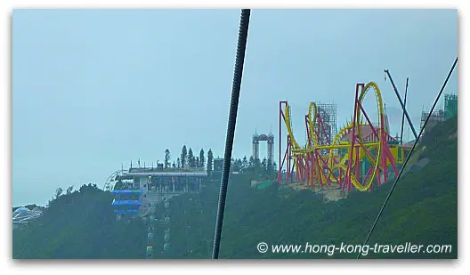 Ocean Park Cable Car at the Summit Ocean Park Cable Car at the Summit
