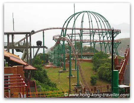 Ocean Park Roller Coaster: The Mine Train Ocean Park Roller Coaster: The Mine Train