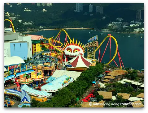 Ocean Park Roller Coasters at the Summit Ocean Park Roller Coasters at the Summit