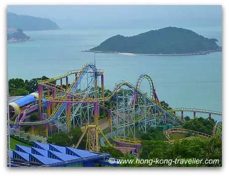 Ocean Park Roller Coaster: The Dragon Ocean Park Roller Coaster: The Dragon