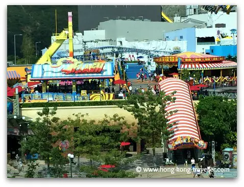 Ocean Park Roller Coasters at Thrill mountain Ocean Park Roller Coasters at Thrill Mountain