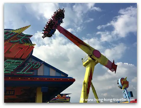 Ocean Park Thrill Rides: The Flash Ocean Park Thrill Rides: The Flash