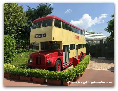 Double-Decker Bus at Old Hong Kong Double Decker Bus at Old Hong Kong