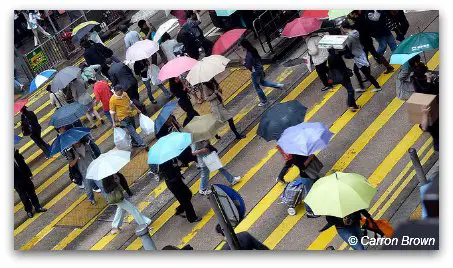 Rainy Day in Hong Kong Rainy Day in Hong Kong