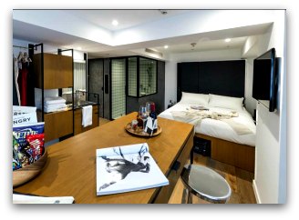 Modern chic decor at Residence G Modern chic decor at Residence G