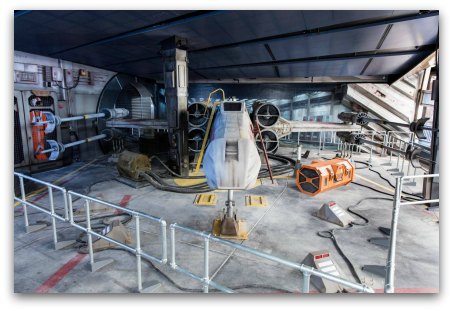 Tomorrowland HK - Space Mountain Tomorrowland HK - X-Wing Starfighter at the Hyperspace Mountain Space Port