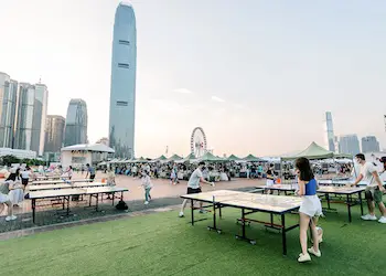 SummerFest Hong Kong in the harbourfront SummerFest Hong Kong in the harbourfront