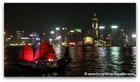 Symphony of Lights aboard Sampan Aqua Luna Symphony of Lights aboard Aqua Luna Junk