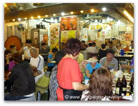 Temple Street Night Market Food Stalls Hong Kong Temple Street Night Market Food Stalls Hong Kong