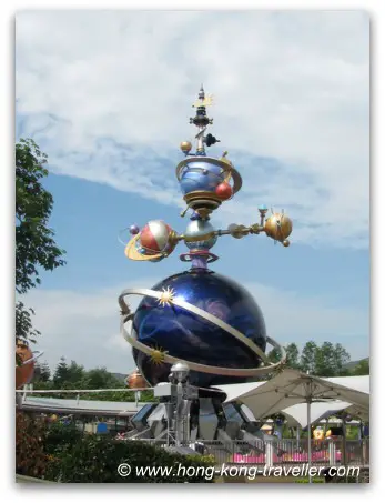 Hong Kong Disneyland Tomorrow Land Orbitron Hong Kong Disneyland Tomorrowland Orbitron
